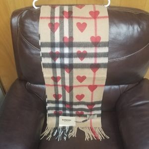 New Burberry Tan scarf